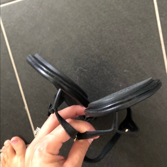 Tory Burch Minnie Travel Sandal Size 8 Black - Picture 3 of 9